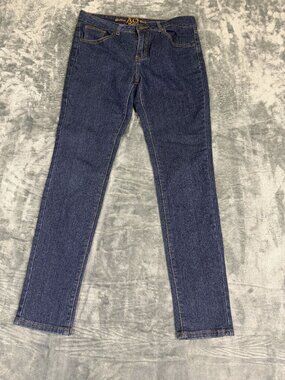 American Quality Denim Womens Skinny Jeans Size 9 Blue Cotton Blend